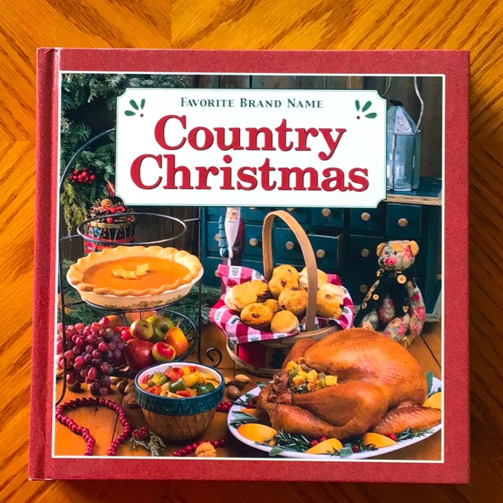 FAVORITE Brand Name Country Christmas cookbook. NEW